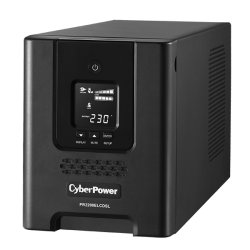 CyberPower 2200VA Line Interactive Tower Pro UPS, 1980W, LCD Display, 9x IEC, AVR Energy Saving, Hot-Swap Batteries
