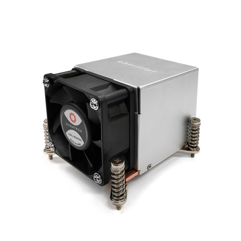 Dynatron K650 Processor Air cooler 6 cm Aluminium, Black, Copper 1 pc(s)