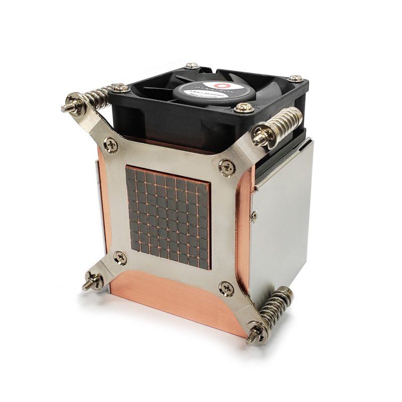 Dynatron K650 Processeur Refroidisseur d'air 6 cm Aluminium, Noir, Cuivre 1 pièce(s)