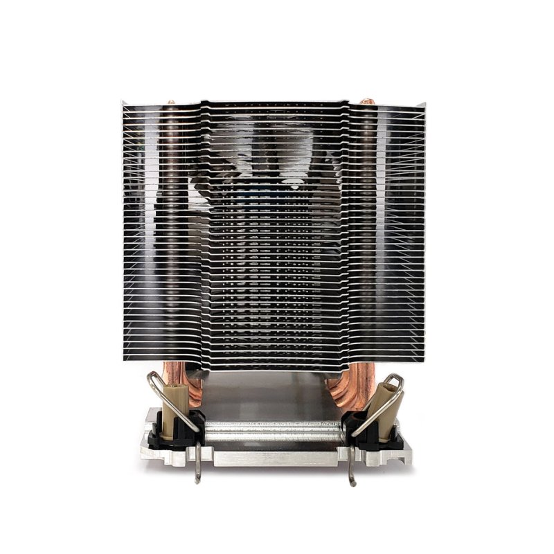 Dynatron N6 système de refroidissement d’ordinateur Processeur Refroidisseur d'air 8 cm Aluminium, Noir, Cuivre 1