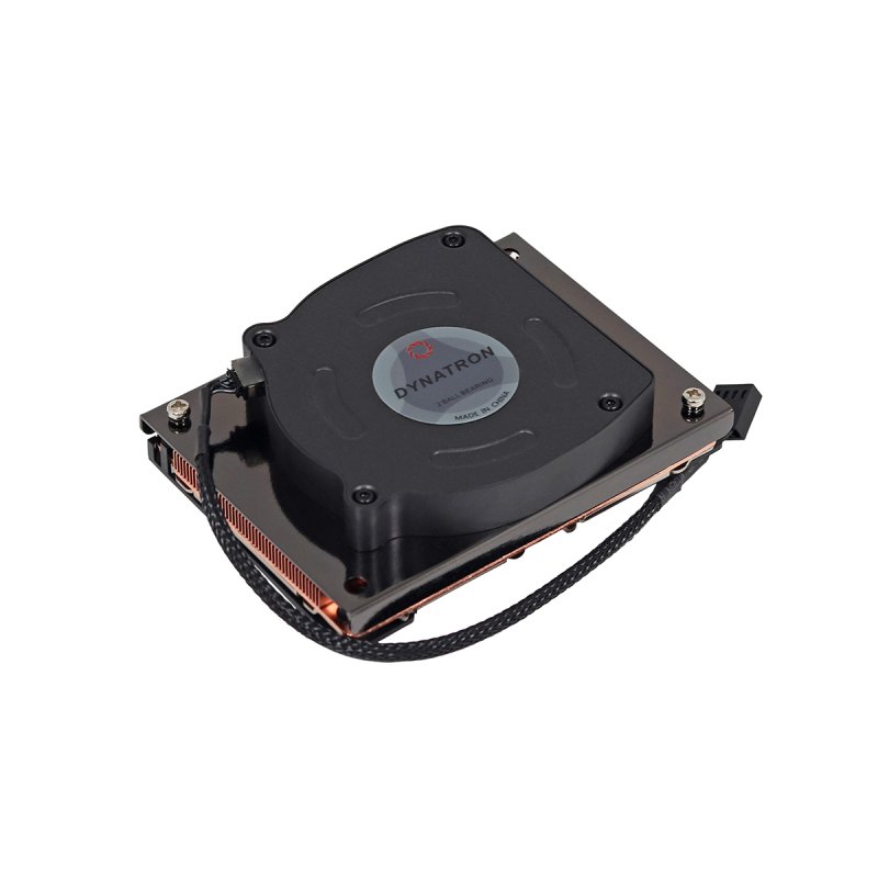 Dynatron N12 système de refroidissement d’ordinateur Processeur Refroidisseur d'air 8 cm Noir 1 pièce(s)