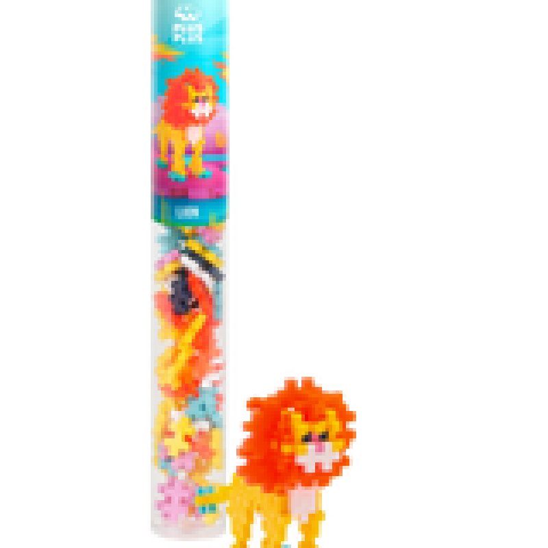 Plus Plus - Lion / 100 pcs Tube - (4324)