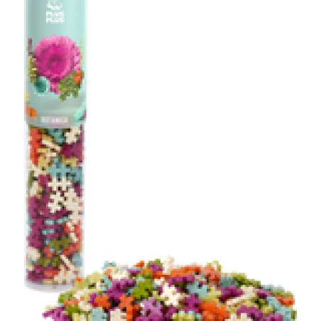Plus Plus - Botanica Mix / 240 pcs Tube - (4329)