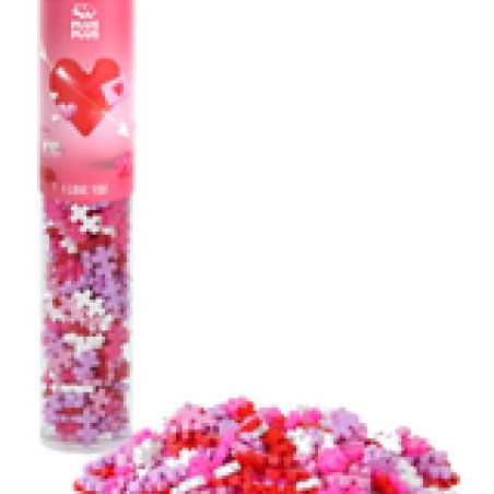 Plus Plus - I Love You Mix - 240 pcs Tube (4330)