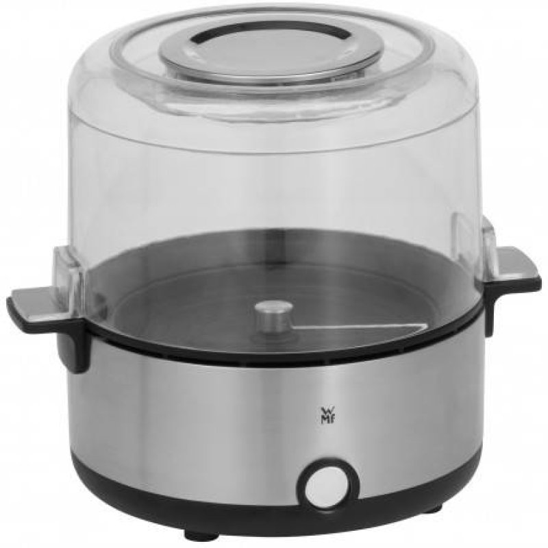 WMF KITCHENminis 0415470011 popcorn popper Black, Stainless steel 2.2 L 250 W