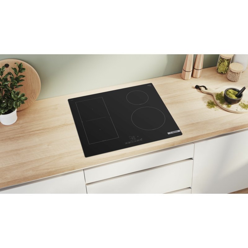 Bosch Serie 4 PVS61RBB5E plaque Noir Intégré 60 cm Plaque avec zone à induction 4 zone(s)