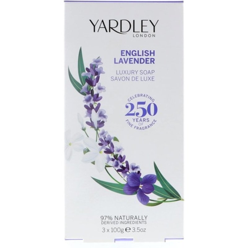 Yardley English Lavender Coffret 3 Soaps 100g