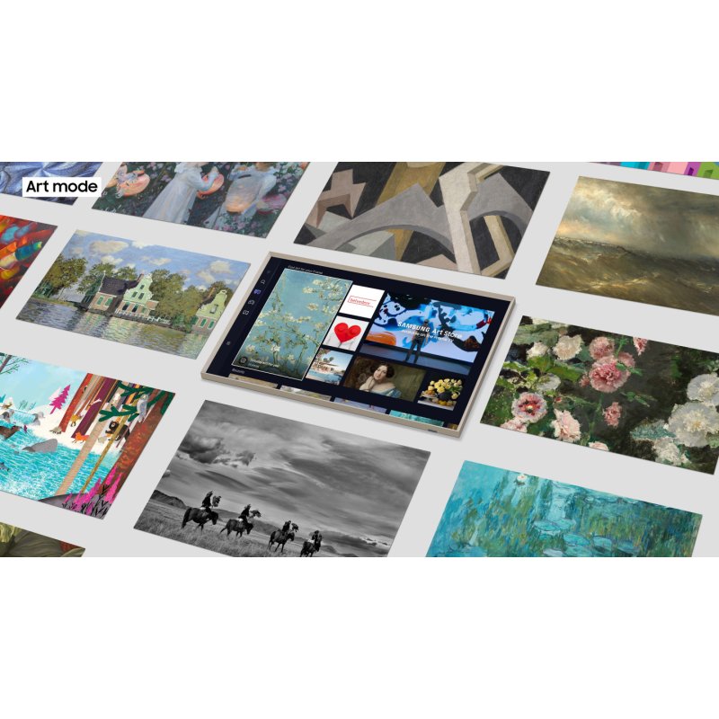 Samsung QE32LS03CBU 81.3 cm (32 ) Full HD Smart TV Wi-Fi Black