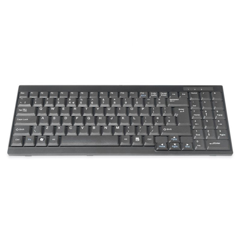 Digitus Keyboard Suitable for TFT Consoles, UK Layout