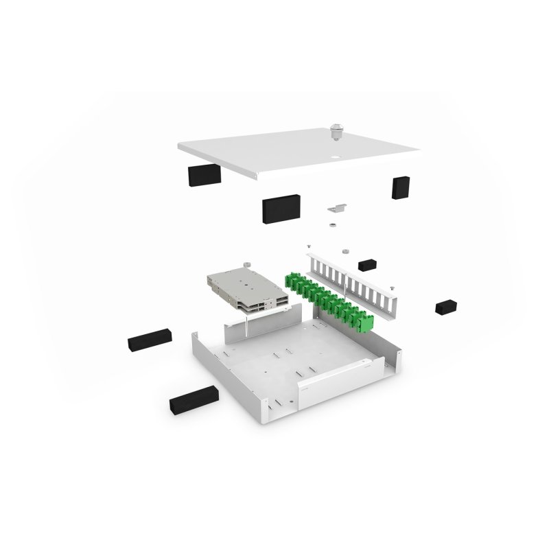 ZUB Digitus LWL Wandmontage Unibox