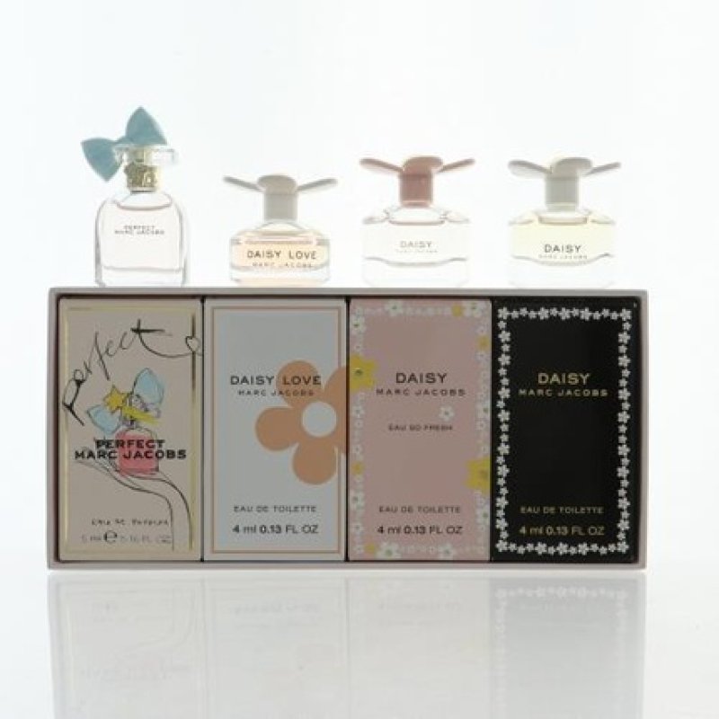 MARC JACOBS Variety Mini Set 4 Piece Gift Set 0.16oz Eau de