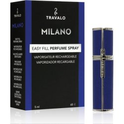 Travalo Milano Perfume Atomizer Travel Refill U-Change System TSA Approved Reusable Airtight Easy Fill Mini Pump