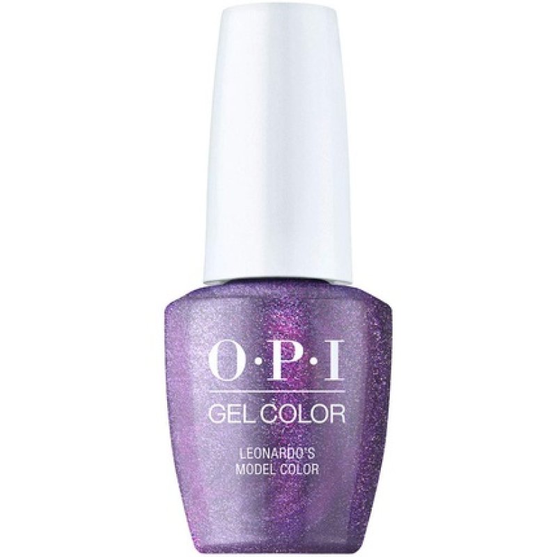 OPI GelColor Nail Polish Purple and Lavender for Long Wear 0.5 fl oz - Leonardo's Model Color