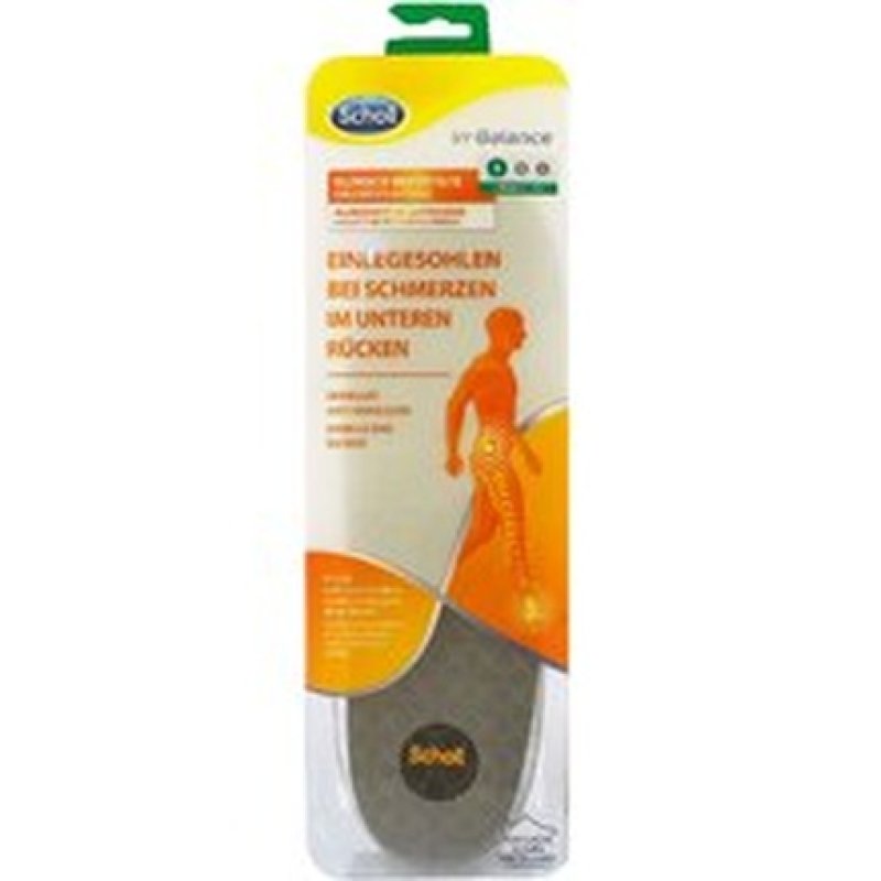 Scholl In-Balance Lower Back Pain Relief Insole Large