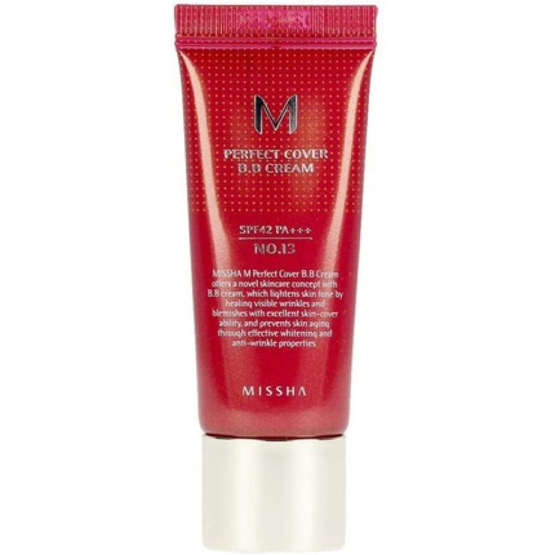 MISSHA M Perfect Cover BB Cream SPF42 Pa , No.13 Bright Beige 20ml