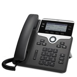 Cisco 7841, Refurbished IP phone Charcoal 4 lines