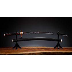Demon Slayer : Kimetsu no Yaiba Réplique Proplica épée Nichirin (Tanjiro Kamado) Kyojuro Rengoku´s Sword Gueard