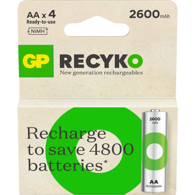 GP Batteries 201246 household battery Rechargeable battery AA Nickel-Metal Hydride (NiMH)