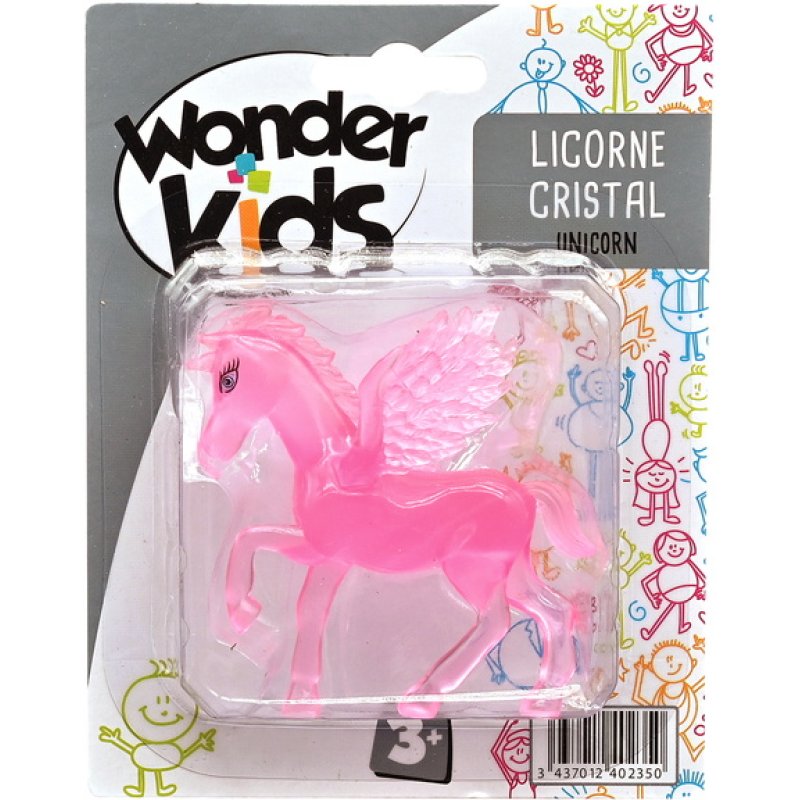 Figurine licorne cristal