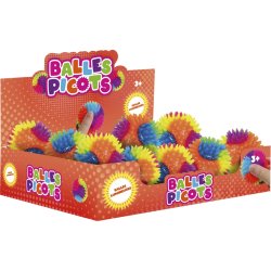 BALLE PICOT 7CM LUM FLUO PRE12