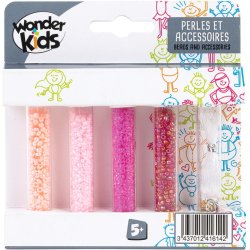 Set de 4 tubes perles acc