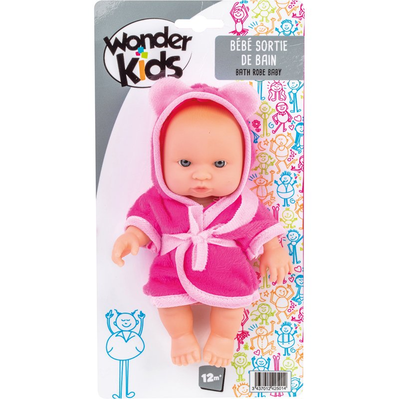 poupon 16cm peignoir ass4