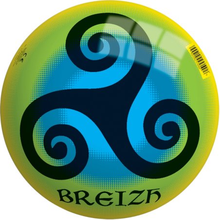 BALLE RAINBOW 13CM BREIZH