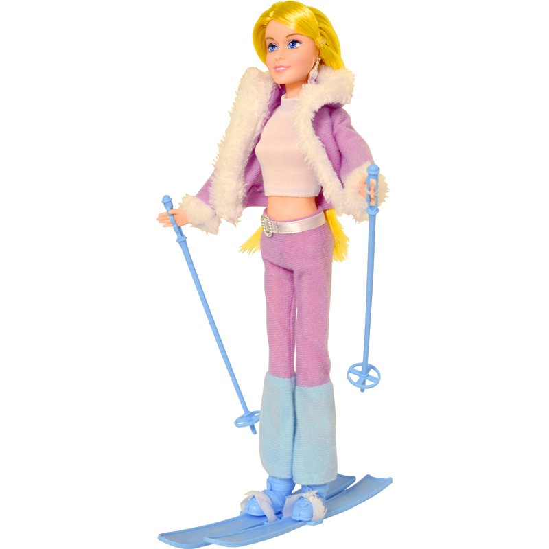 MANNEQUIN EMMY FAIT DU SKI