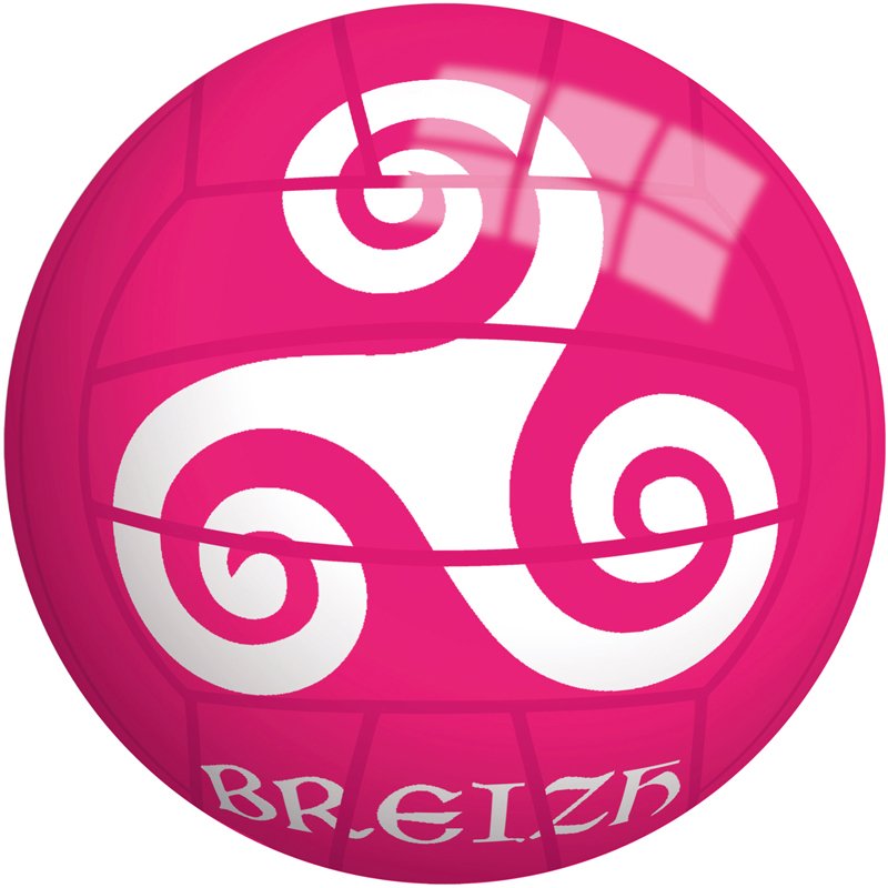 BALLON VOLLEY 22CM BREIZH