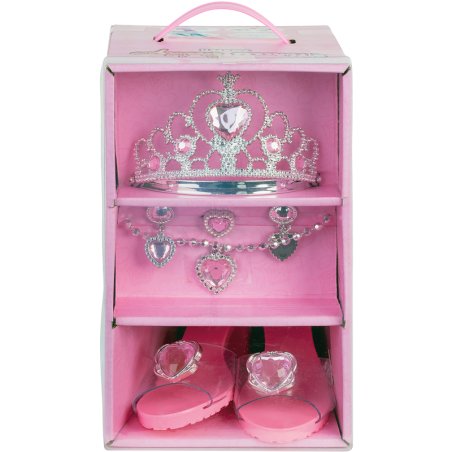 set chaussures diademe bijoux