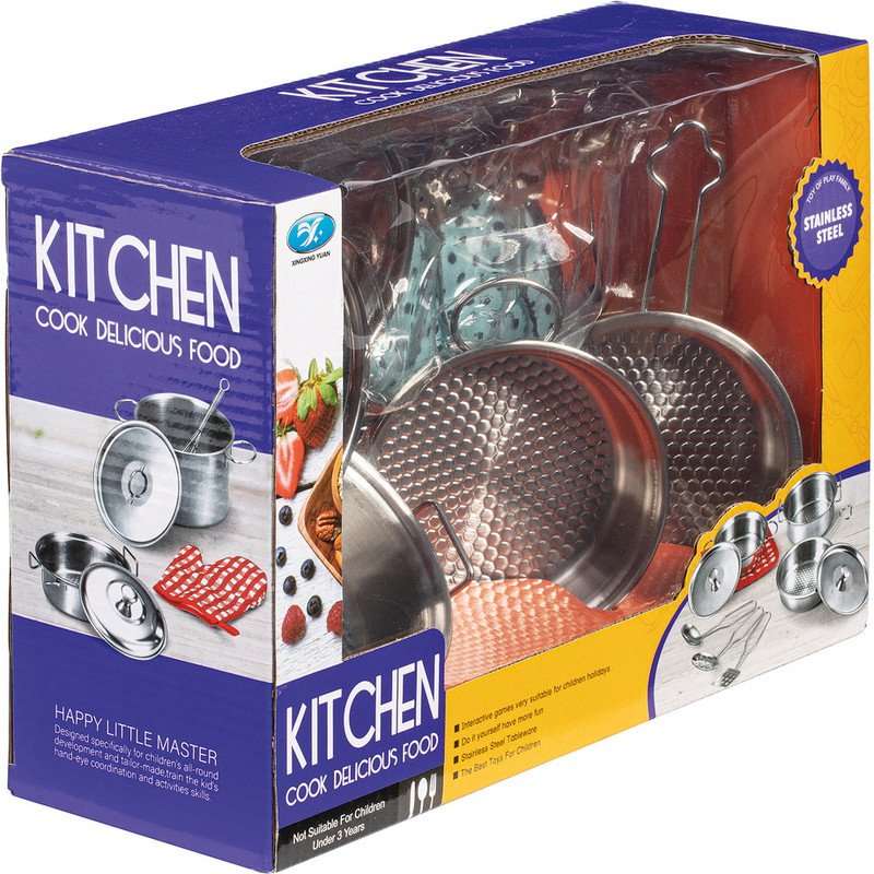 SET CUISINE MET 9PCS