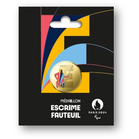 MEDAILLE JO24 PARALYMPIQUE E