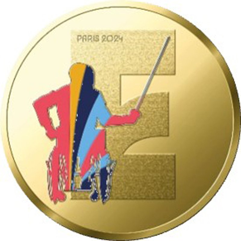 MEDAILLE JO24 PARALYMPIQUE E