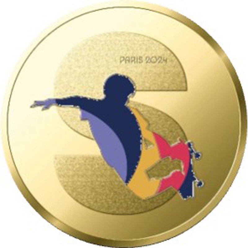 MEDAILLE JO24 OLYMPIQUE S