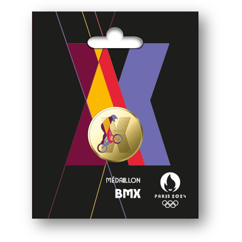 MEDAILLE JO24 OLYMPIQUE X