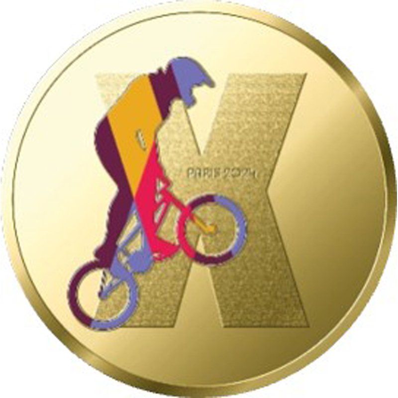 MEDAILLE JO24 OLYMPIQUE X