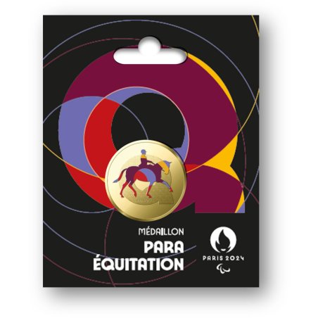 MEDAILLE JO24 PARALYMPIQUE Q