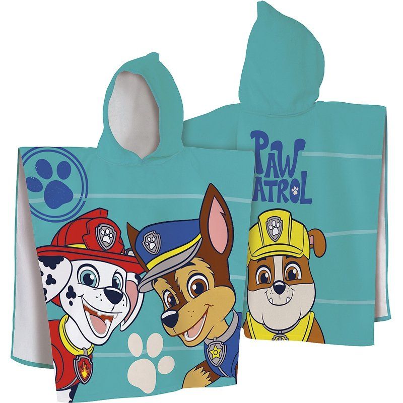 poncho bain 4/6 ans ppatrol g
