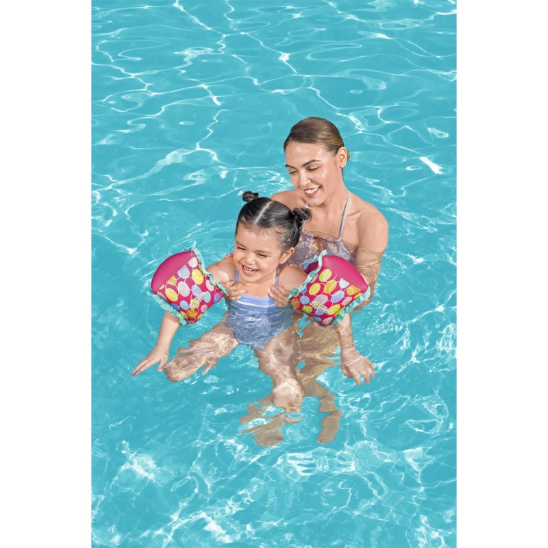 Bestway Swim Safe ABC AquaStar Fabric Inflatable Armband Floaties S/M
