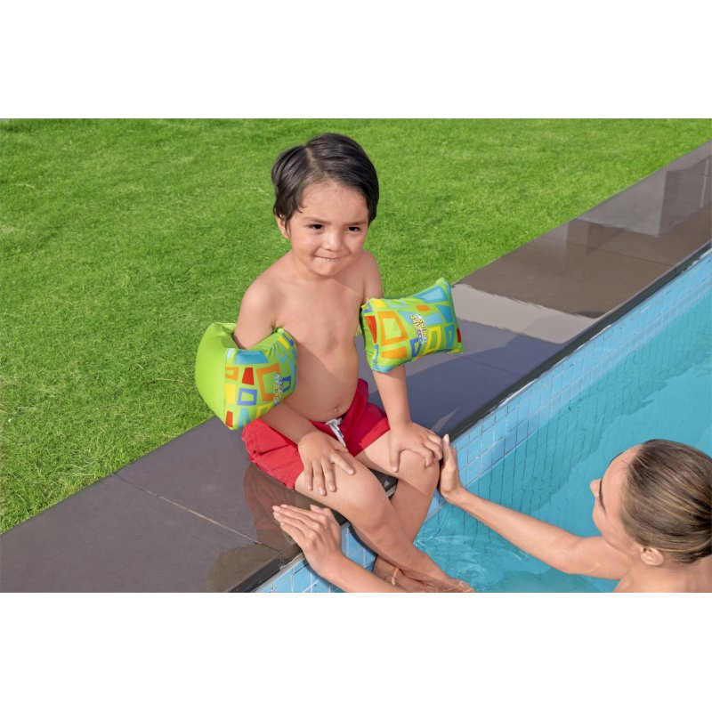 Bestway Swim Safe ABC Brassards gonflables tissu AquaStar S/M