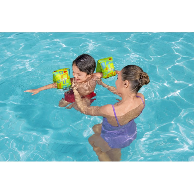 Bestway Swim Safe ABC Brassards gonflables tissu AquaStar S/M