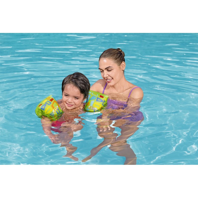 Bestway Swim Safe ABC Brassards gonflables tissu AquaStar S/M