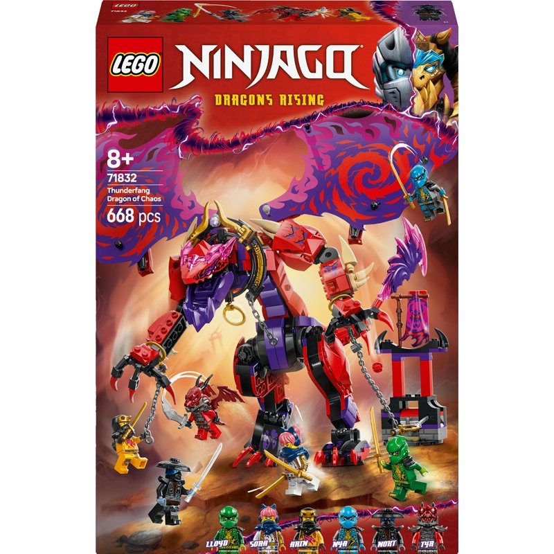 71832 Ninjago Chaosdrache Donnerzahn