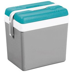 GLACIERE 24L GRIS/BLEU LAGON
