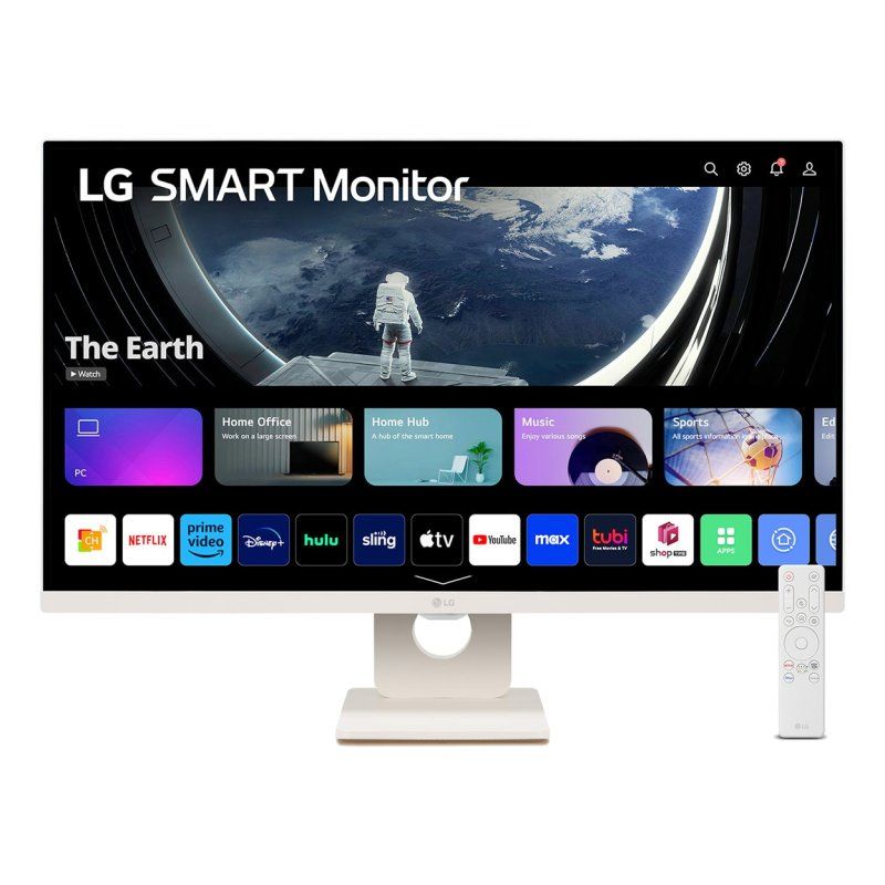 LG 27SR50F-W computer monitor 68.6 cm (27") 1920 x 1080 pixels Full HD LED White