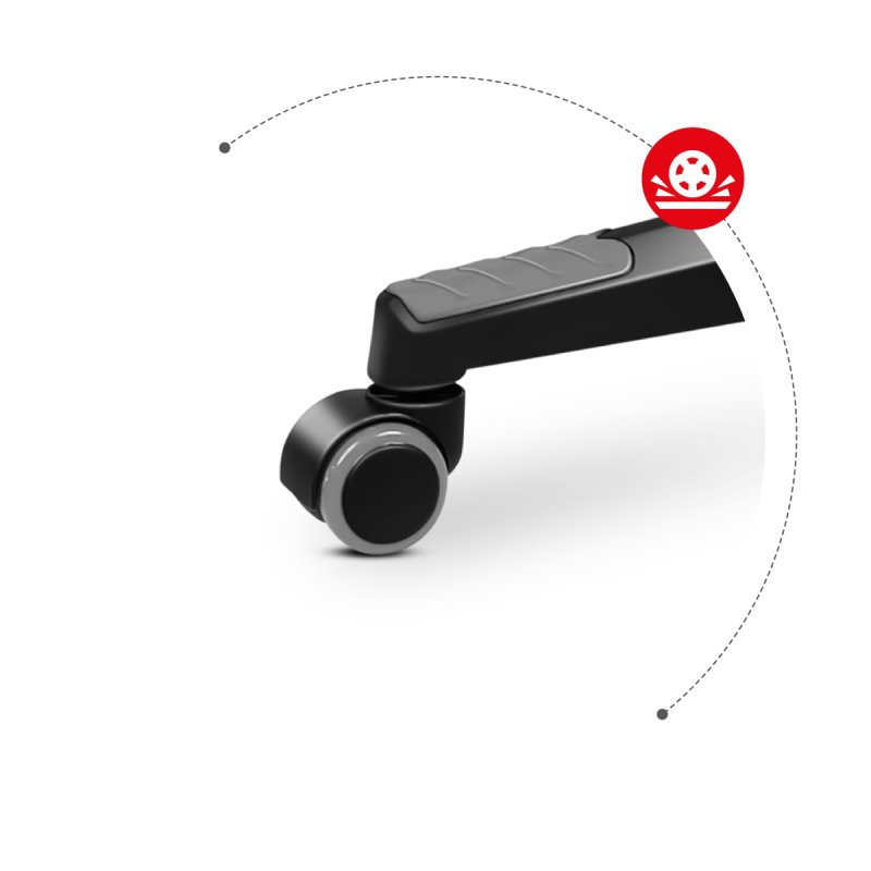 Huzaro Combat 5.0 PC gaming chair Mesh seat Black, Grey