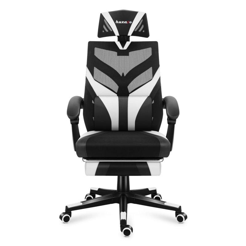 Huzaro Combat 5.0 Siège de jeu sur PC Siège respirant Noir, Blanc