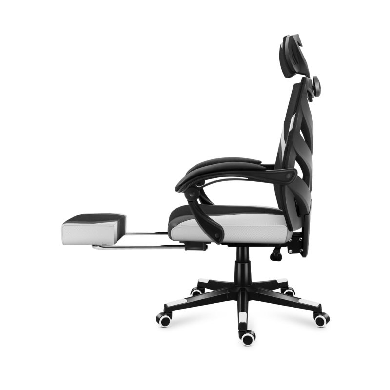 Huzaro Combat 5.0 PC gaming chair Mesh seat Black, White