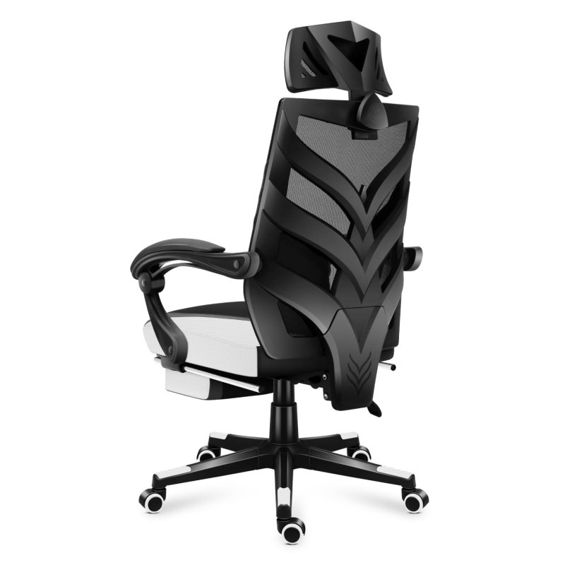 Huzaro Combat 5.0 PC gaming chair Mesh seat Black, White