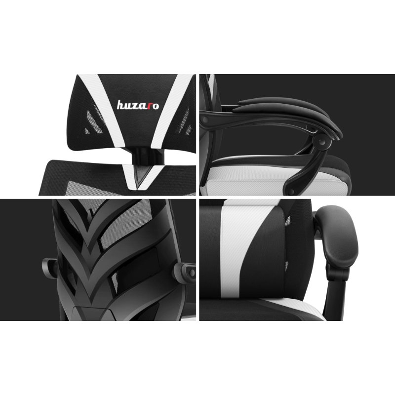 Fotel gamingowy Huzaro Combat 5.0 White